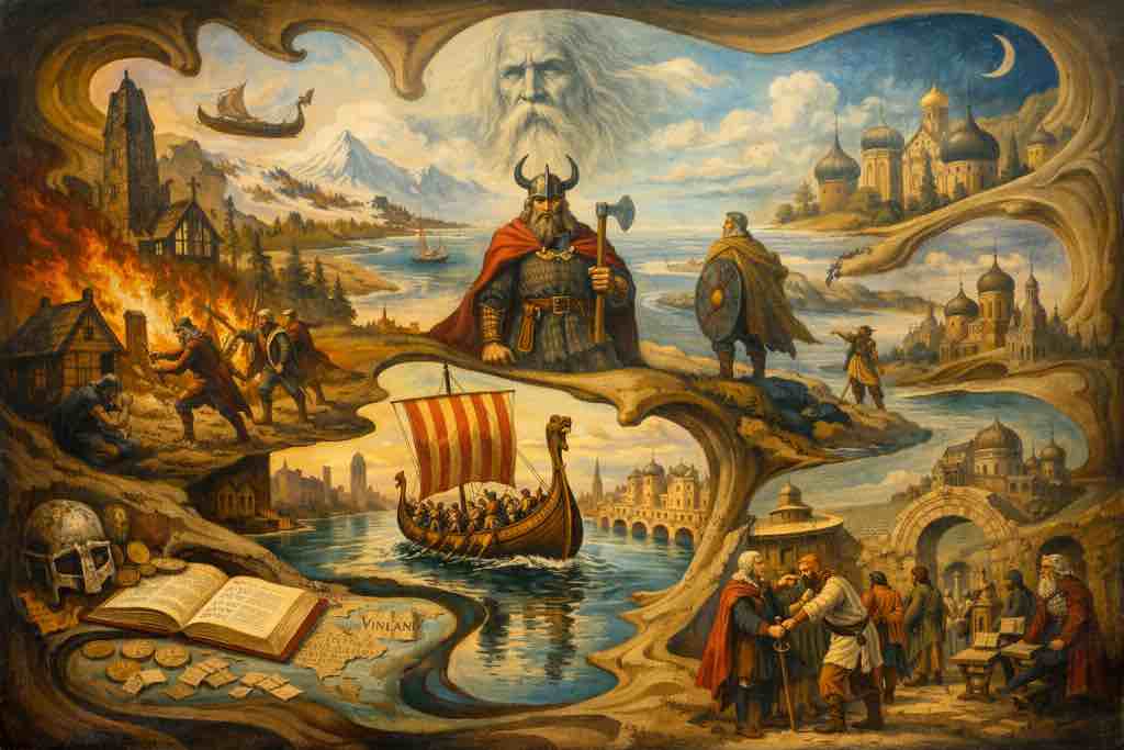 De Vikingen: Meesters van de Zee, Ontdekkers en Invloedrijke Veroveraars