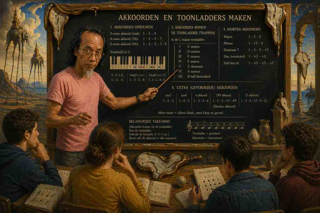 Leer Akkoorden en Toonladders Maken