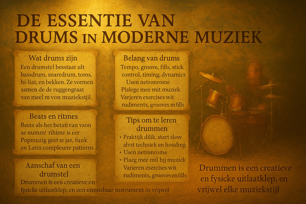 De Essentie van Drums in Moderne Muziek