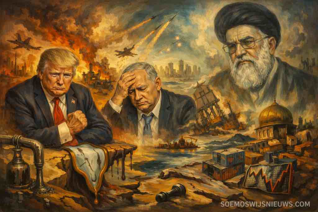 Oorlog Iran 2026: hoe VS en Israël de wereldmarkt raakten