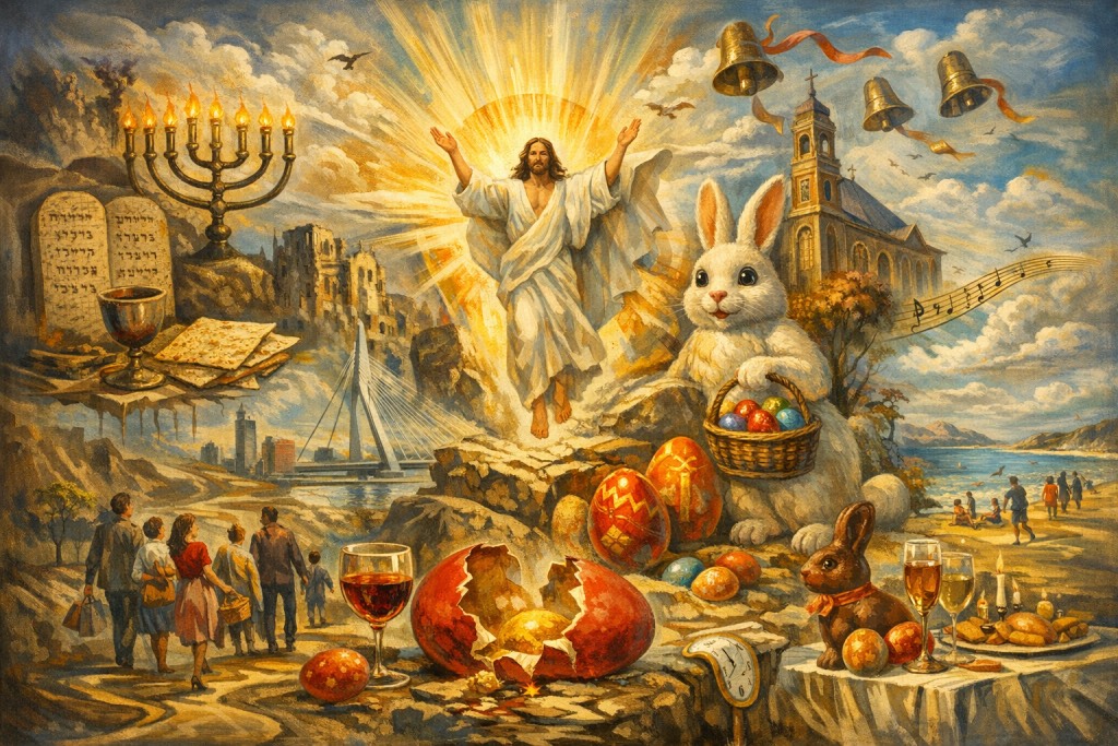 Van Pesach tot paashaas: hoe Pasen zijn tradities kreeg