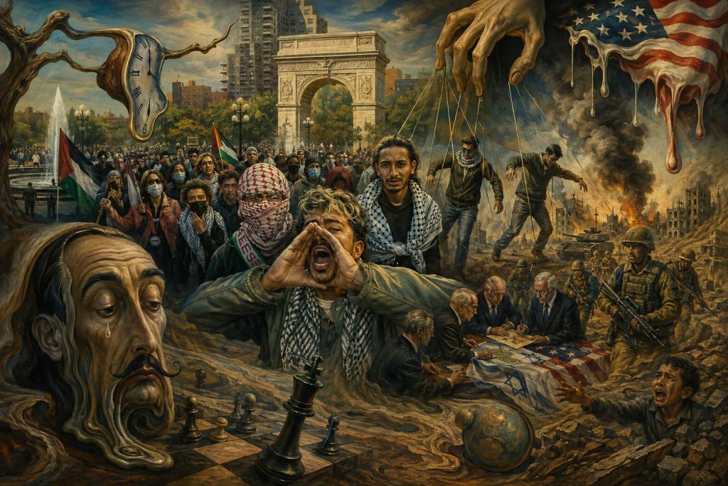 False flag Washington Square: Mossad en IDF als Palestijnse&nbsp;studenten